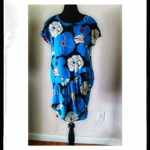 Anna Sui bold floral dress 🇺🇸 USA shipping only